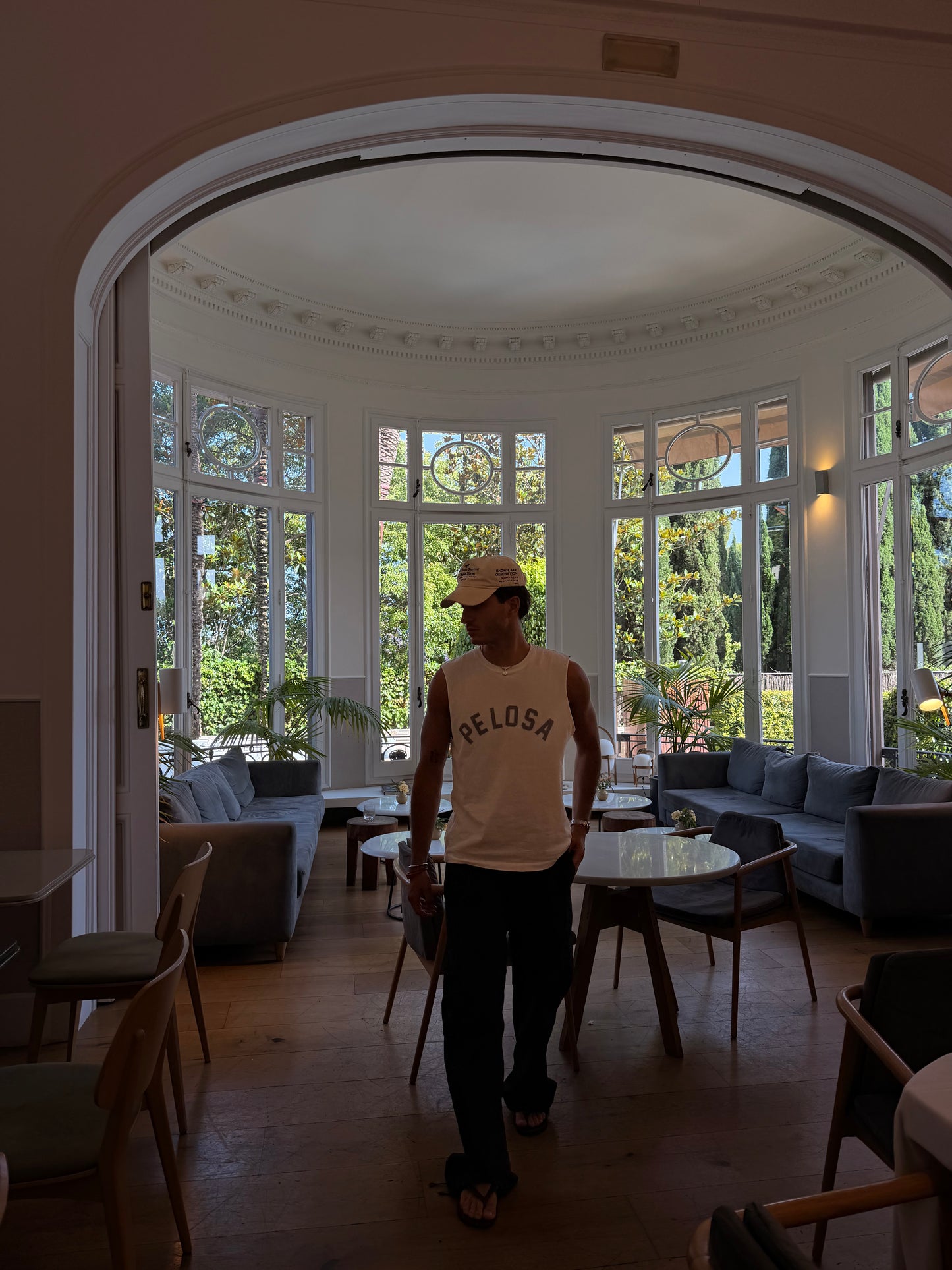 No sleeves Pelosa Tee