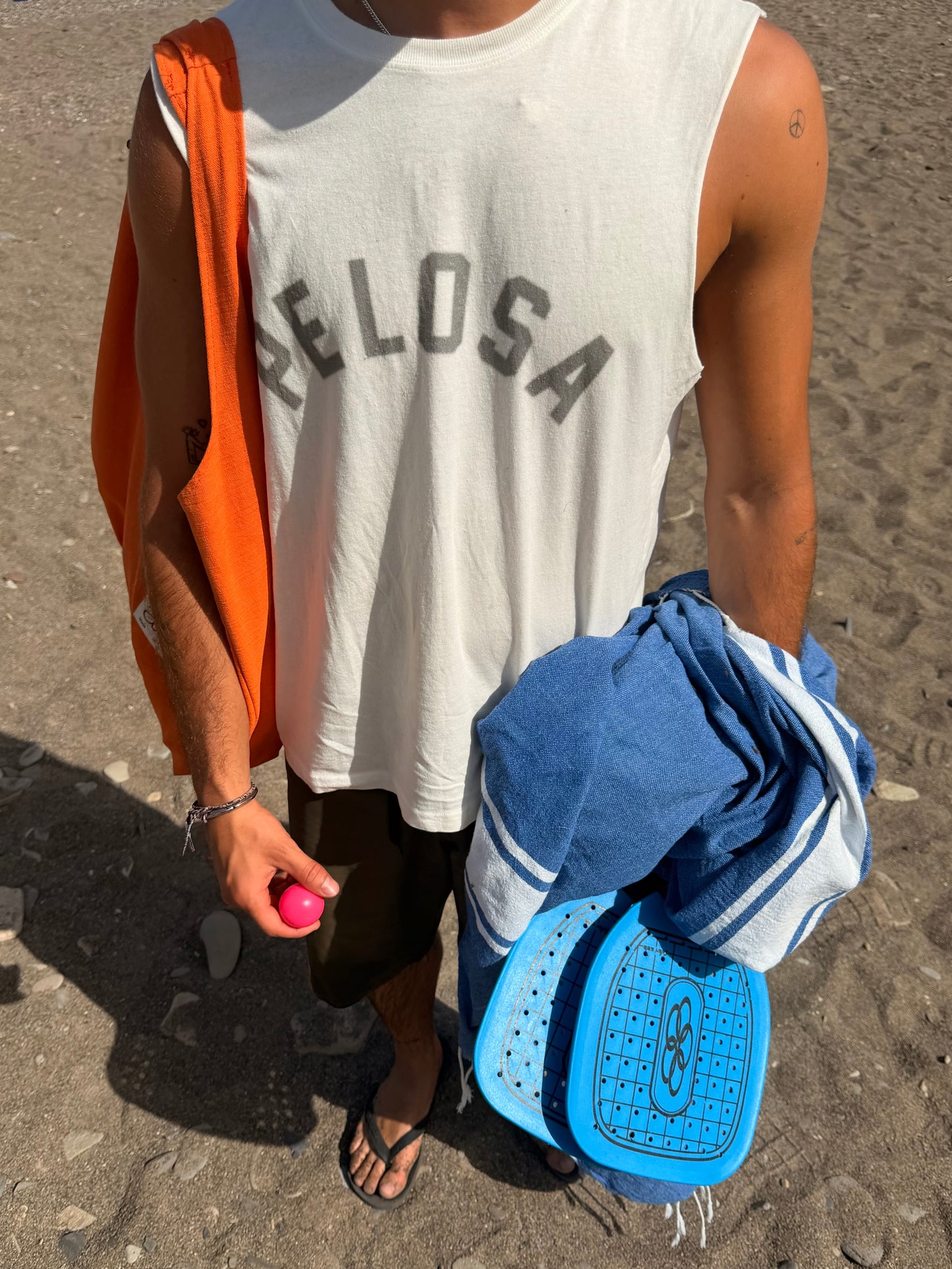 No sleeves Pelosa Tee